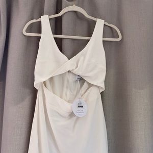 Petal & Pup white cutout dress